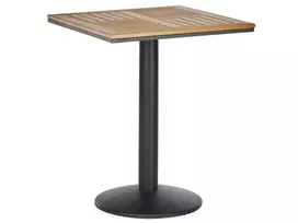 Bistro staliukas PALMI 60 cm 60 cm medienos imitacija ruda