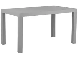 Sodo stalas FOSSANO 140 cm 80 cm šviesiai pilkas