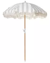 Sodo skėtis 155 cm MONDELLO Baltas/juodas
