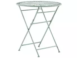 Bistro staliukas TRENTO 70 cm 70 cm Metalas šviesiai žalias