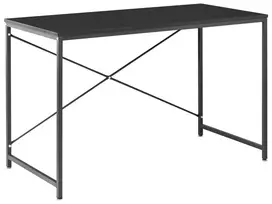 Rašomasis stalas ANDASTE juodas 120 cm 60 cm