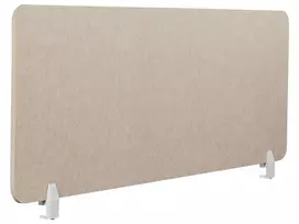 Rašomojo stalo pertvara SPLIT 160 x 50 cm, smėlio spalvos