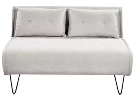 Dvivietė išskleidžiama sofa VESTFOLD šviesiai pilka