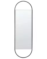 Sieninis veidrodis VALLERY 40 cm 120 cm metalinis juodas