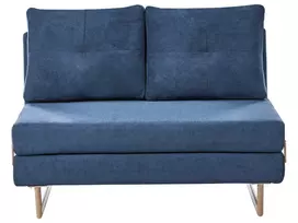 Dvivietė išskleidžiama sofa JERSLEV, mėlyna