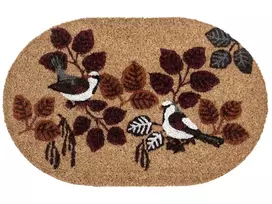 Durų kilimėlis TOOLIK natūralus 40 x 60 cm paukštis kokoso pluoštas