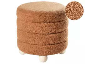 Pufas CHILLY Boucle auksinės rudos spalvos