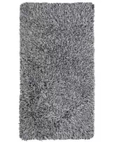 Šerpetotas kilimas CIDE juodas/baltas 80 x 150 cm