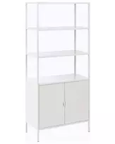 Biuro spintelė KAURI metalinė šviesiai pilka