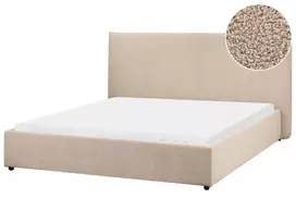 Vandens lova Boucle LAVAUR 160 x 200 cm smėlio-pilkos spalvos