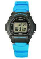 Laikrodis Casio Collection Vintage CASIO TIMELESS COLLECTION modelis SPORT- ILLUMINATOR, WR 50M, ALARM, CHRONOGRAPH - Juodas (ryškios spalvos dirželis)