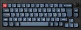Klaviatūra Keychron V2 MAX 65% rankenėlės tipo belaidis trijų režimų QMK/VIA Gateron Jupiter rudas jungiklis anglies pluošto Juodas