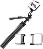 Rinkinys: Selfie Stick Spacetronik + 2x LED lempa