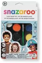 „Snazaroo“ – veido dažų rinkinys, 10 dalių ir idėjų knyga (791002)