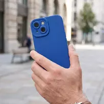 Dėklas Oem Case for iPhone 17 Pro Max / 18 Pro Max (low camera edge) Matt 2.0 mėlynas