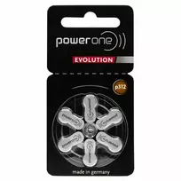 Varta Power one Evolution P312 klausos aparatų baterijos Zinc-Air, 6 vnt.