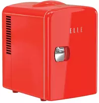 ELLE Home ESDAF101RDEU 4L Mini Šaldytuvas Raudona