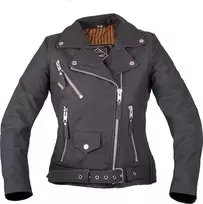 Women’s Leather Motorcycle Jacket W-TEC Brinea