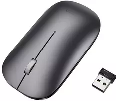 Wireless pelė dual-mode (Bluetooth, 2.4G) 1600 dpi Hoco GM43 pilkas