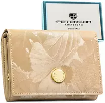 Skórzany damski portfel Peterson PTN PS445-MLF