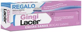 Dantų šepetėlis GINGILACER TOOTHPASTE + TOOTHBRUSH 2 PACK