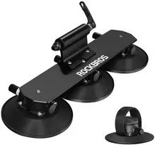 Rockbros XP1001 stogo bagažinė su siurbtukais 1 dviračiui - Juodas