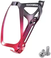 Rockbros RKL02 Aluminum Bottle Cage - Juodas and Raudona