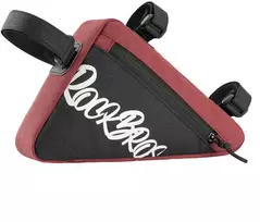 Rockbros G001 „Flash Journey“ trikampio rėmo dviračio krepšys, 0,8 l - Raudona