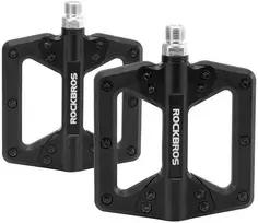 Rockbros 2022-12A nailoniniai dviračių pedalai - Juodas