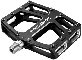 Rockbros K399-BK plačios platformos dviračių pedalai - Juodas