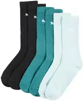 Kojinės Puma Crew 3 pary juoda, morska žalia, mėlyna 880355 41 (43-46)