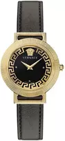Laikrodis VERSACE VE3D00322. Kwarcowy, Kolor juoda. Kobieta.