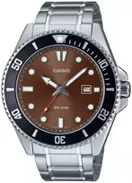 Casio Collection Vintage Laikrodis CASIO MDV107D5AVDF. Kwarcowy, Kolor ruda. Mężczyzna.