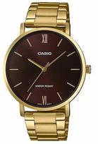 Laikrodis Casio Collection Vintage CASIO COLLECTION modelis MINIMAL GOLD - BROWN