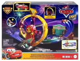 Pixar Cars Disney Auta Cars Odjazdowe Świętowanie Tor wyścigowy Zygzaka McQueena