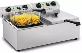 Gruzdintuvė Elektrinė dviejų skyrių gruzdintuvė 20 L