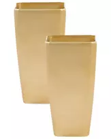 2 vazonų rinkinys MODI 30 cm auksinis