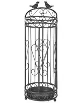 Skėčių stovas AMBOISE metalinis juodas