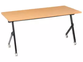 Sulankstomas rašomasis stalas BENDI, rudas, 160 cm x 60 cm