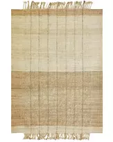 Kilimas KARKIN smėlio spalvos 160 x 230 cm džiutas