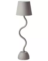 Belaidis LED stalinis šviestuvas VOUGA su reguliatoriumi, metalinis, smėlio spalvos