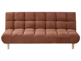 Dvivietė išskleidžiama sofa RISOR, auksinio rudo atspalvio