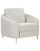 Fotelė TROSA šviesiai smėlio spalvos