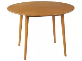 Valgomojo stalas RADAN šviesiai rudas 110 cm 110 cm