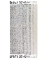 Kilimas OMERLI baltos spalvos 80 x 150 cm vilnonis