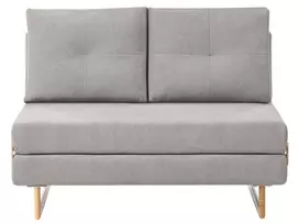 Išskleidžiama dvivietė sofa JERSLEV, pilka