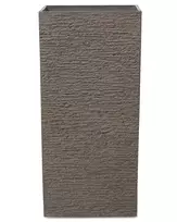 Vazonas TENNO 40 cm tamsiai rudas