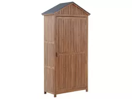 Sodo spintelė SAVOCA Akacijos mediena 200 cm 100 cm Ruda