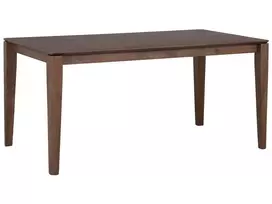 Valgomojo stalas LOTTIE tamsaus riešutmedžio spalvos 160 cm 90 cm