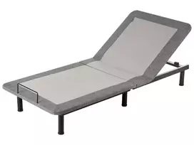 Elektriškai reguliuojamos lovos grotelės BRUNOY 80 x 200 cm pilkos